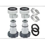Adaptateur de tuyau de piscine, adaptateur de tuyau de remplacement intex, avec filetage, adapté aux ... Adaptateur de tuyau de piscine, adaptateur de tuyau de remplacement intex, avec filetage, adapté aux ...
