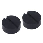 Adaptateur universel fendu pour cric en caoutchouc, 2 pices, pour support d'essieu de levage de vhicule, ...