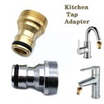 Adaptateur universel de robinet en laiton, adaptateur de cuisine, connecteur de robinet, outils de tuyau, ...