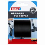 Adhsif pvc souple tesa reparer noir 5m