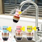 Adoucisseur d'eau de cuisine domestique, 3 pièces, fluorure avec cartouche de filtration, purificateur ... Adoucisseur d'eau de cuisine domestique, 3 pièces, fluorure avec cartouche de filtration, purificateur ...