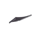 Adro - store banne manuel 3 x 2 m taupe polyester