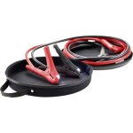 Aeg - c�ble de d�marrage alliage cuivre - aluminium 3. 50 m pinces �clair�es, avec circuit de protection ...