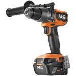 Aeg - perceuse percussion 18v brushless - 110 nm - 2 batteries 5ah - bsb18c3bl - 502c