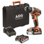 Aeg - perceuse à percussion compacte 18 v li - ion 2. 0 ah 50 nm 2 vitesses - bsb18c2 li - 202c Aeg - perceuse à percussion compacte 18 v li - ion 2. 0 ah 50 nm 2 vitesses - bsb18c2 li - 202c