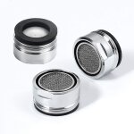 A�rateur de robinet de salle de bains m24, accessoire de remplacement pour pulv�risateur de robinet, ...