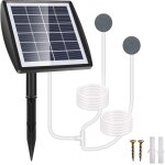 Aérateur solaire de bassin, pompe à oxygène solaire enfichable 2w, 2200mah pompe bassin solaire, aérateur ... Aérateur solaire de bassin, pompe à oxygène solaire enfichable 2w, 2200mah pompe bassin solaire, aérateur ...