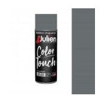Arosol peinture gris anthracite satin 400ml julien color touch tous supports