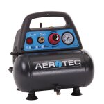 Aerotec mobiles l'air comprim du compresseur 6 l airliner six sans huile / 8 bar
