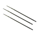 Aerzetix: jeu de 3 lime d'affutage pour chaine de a tronconneuse / ronde 200x4. 8mm