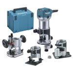 Affleureuse - dfonceuse makita rt0702cx3j (4 en 1) 8mm 710w + makpac