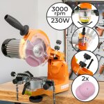 Affteuse de chane de trononneuse - electrique, 230 w, 3000 tr / min, 2 meules - affteur, outil d'afftage ...