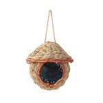 Age - maison  oiseaux tisse  la main, cabane  closion tisse  la main pour canari, perruche, calopsitte, ...
