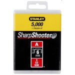 Agrafes 6mm type a - 5000 pieces stanley - 3253561058721