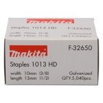 Agrafes galva 13mm pour agrafeuses  batterie t221d, bst220, bst221