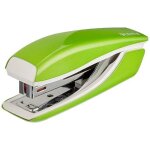 Agrafeuse compacte - leitz - mod�le n10 - m�tal vert - ouvre - agrafes int�gr� - 180 d'ouverture