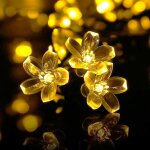 Aiou - guirlande lumineuse exterieure solaire - 7m 50 led guirlande lumineuse solaire avec fleurs, 8 ... Aiou - guirlande lumineuse exterieure solaire - 7m 50 led guirlande lumineuse solaire avec fleurs, 8 ...
