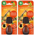 Air wick lot de 2 recharges diffuseur d�sodorisant d�huiles essentielles brume parfum�e fleur de citronnier ...