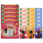 Air wick lot de 5 diffuseurs lumineux vanille 20ml + 3 recharges: vanille et framboise + fleur de citronnier ...
