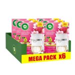 Air wick lot de 6 diffuseurs electrique désodorisant huiles essentielles fleur de cerisier & framboise ... Air wick lot de 6 diffuseurs electrique désodorisant huiles essentielles fleur de cerisier & framboise ...