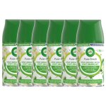 Air wick lot de 6 recharges dsodorisant freshmatic pure fresh jasmin - 250 ml