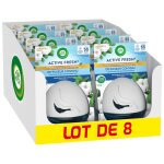 Air wick lot de 8 diffuseurs continu active fresh coton flacon de 75 ml Air wick lot de 8 diffuseurs continu active fresh coton flacon de 75 ml