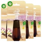 Air wick desodorisant essential mist recharge vanille 20ml, lot de 4 Air wick desodorisant essential mist recharge vanille 20ml, lot de 4