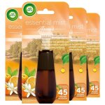 Air wick recharge diffuseur d'huiles essentielles essential mist parfum fleur de citronnier et de mandarinier ...