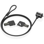 Aisens aslk - d40k04 - bk c�ble antivol noir 1, 5 m