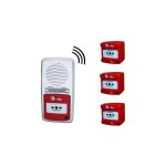 Alarme type 4 radio avec 3 dclencheurs