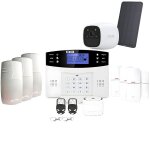 Alarme maison connecte sans fil gsm avec camra autonome lifebox evolution animal kit connect 9