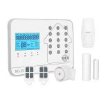 Alarme maison connecte sans fil wifi box internet et gsm futura blanche smart life - lifebox