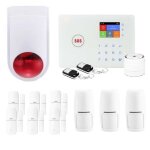 Alarme maison 4g connect�e sans fil wifi et gsm amazone - lifebox - kit6
