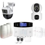 Alarme maison sans fil gsm lifebox evolution animal et 2 caméras double objectif Alarme maison sans fil gsm lifebox evolution animal et 2 caméras double objectif