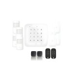 Alarme maison wifi et gsm 4g sans fil connect�e casa - kit 4