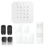 Alarme maison wifi et gsm 4g sans fil connectée casa - kit 6 Alarme maison wifi et gsm 4g sans fil connectée casa - kit 6