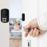Alarme porte et fentre sans fil - alarme maison anti - intrusion anti - vol contre l'effraction - etanche ...