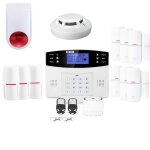 Alarme sans fil gsm avec sirne pour maison kit - 6