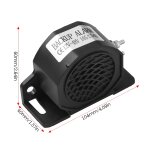 Alarme de secours 12 v - 48 v 105  3 db (a) klaxon de recul de voiture bibi buzzer alarme d'avertissement ...