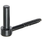 Alberts - 10 gonds � visser noir 105mm x 52mm 14