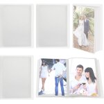 Album photo souple 40 pochettes (lot de 5) - mini album photo 4x6 pouces - album de photos avec couverture ...
