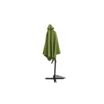 Alcudia vert - parasol rond avec syst�me d'ouverture rapide