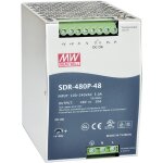 Alimentation rail din mean well sdr - 480p - 48 10 a 480 w 1 x