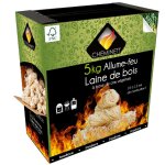 Allume feu laine de bois 100% vgtale 5kg