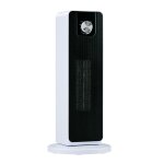 Alpina chauffage d�appoint electrique 2000w ¿ radiateur soufflant c�ramique oscillant avec poign�e ...