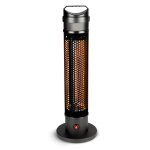 Alpina chauffage electrique infrarouge ¿ chauffage exterieur terrasse electrique 800w - lampe infrarouge ...