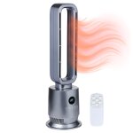 Alpina chauffage et ventilateur sans pales 2000w - radiateur lectrique avec tlcommande - ventilateur ...