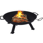 Ambiance brasero el�gant noir pour ext�rieur jardin