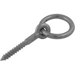 Anneau d'�curie vis � bois acier zingu� viso tige 100 mm fil Ø10 - aee10e