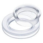 Anneau de parapluie transparent pour table de patio, bouchon flexible et facile  installer, cne de ...